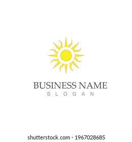 Sun Vector illustration Icon Logo Template design