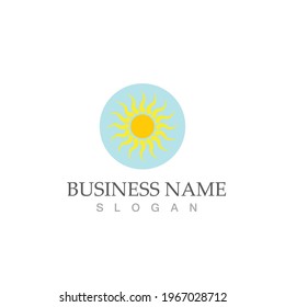 Sun Vector illustration Icon Logo Template design