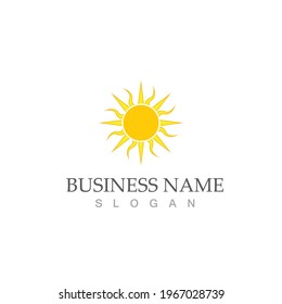 Sun Vector illustration Icon Logo Template design