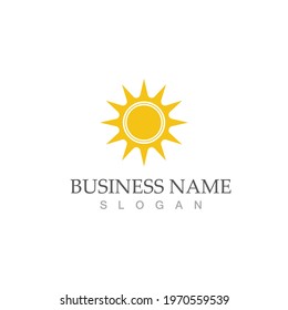Sun Vector illustration Icon Logo Template design