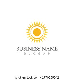Sun Vector illustration Icon Logo Template design