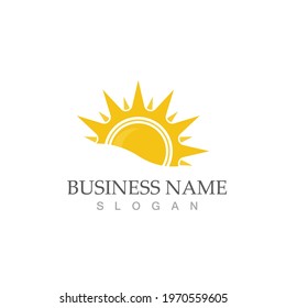 Sun Vector illustration Icon Logo Template design