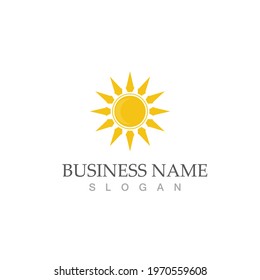 Sun Vector illustration Icon Logo Template design