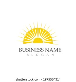 Sun Vector illustration Icon Logo Template design