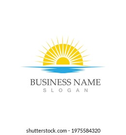 Sun Vector illustration Icon Logo Template design