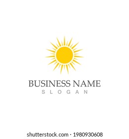 Sun Vector illustration Icon Logo Template design