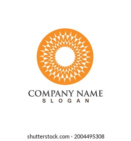 Sun Vector illustration Icon Logo Template design