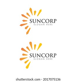 Sun Vector illustration Icon Logo Template design