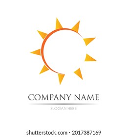 Sun Vector illustration Icon Logo Template design