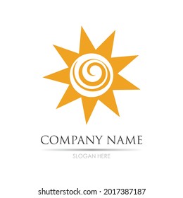Sun Vector illustration Icon Logo Template design