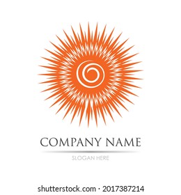 Sun Vector illustration Icon Logo Template design