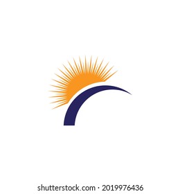 Sun Vector illustration Icon Logo Template design