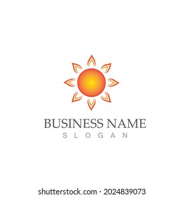 Sun Vector illustration Icon Logo Template design