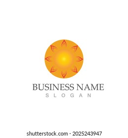 Sun Vector illustration Icon Logo Template design