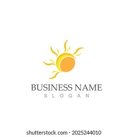 Sun Vector illustration Icon Logo Template design
