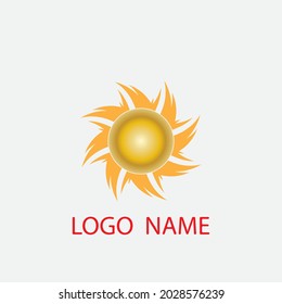 Sun Vector illustration Icon Logo Template design