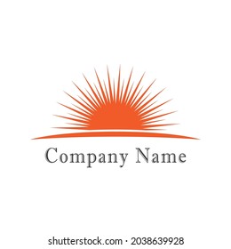 Sun Vector illustration Icon Logo Template design