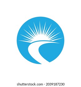 Sun Vector illustration Icon Logo Template design