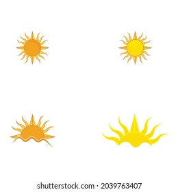 Sun Vector illustration Icon Logo Template design