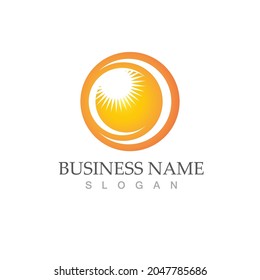 Sun Vector illustration Icon Logo Template design