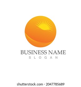 Sun Vector illustration Icon Logo Template design