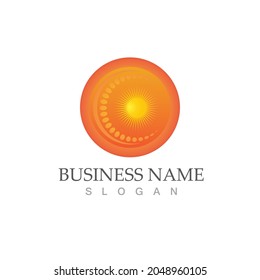Sun Vector illustration Icon Logo Template design