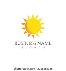 Sun Vector illustration Icon Logo Template design
