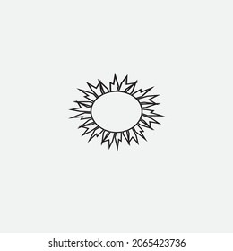 Sun Vector illustration Icon Logo Template design