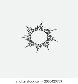 Sun Vector illustration Icon Logo Template design