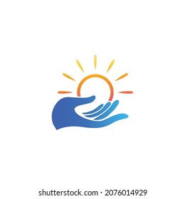 Sun Vector illustration Icon Logo Template design
