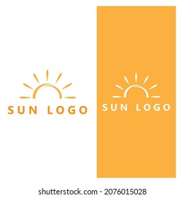 Sun Vector illustration Icon Logo Template design