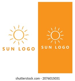 Sun Vector illustration Icon Logo Template design