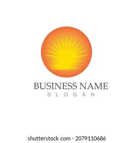 Sun Vector illustration Icon Logo Template design