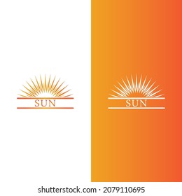 Sun Vector illustration Icon Logo Template design