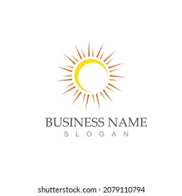 Sun Vector illustration Icon Logo Template design