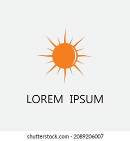 Sun Vector illustration Icon Logo Template design