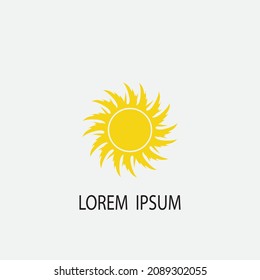 Sun Vector illustration Icon Logo Template design