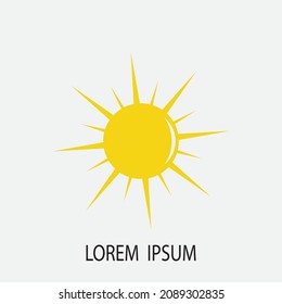 Sun Vector illustration Icon Logo Template design