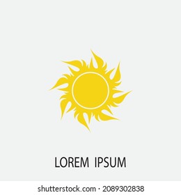 Sun Vector illustration Icon Logo Template design