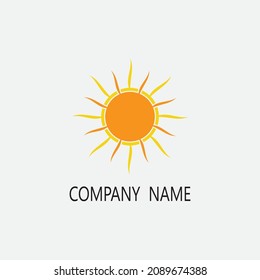 Sun Vector illustration Icon Logo Template design