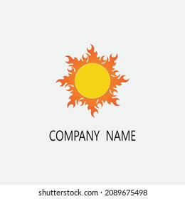 Sun Vector illustration Icon Logo Template design