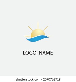 Sun Vector illustration Icon Logo Template design