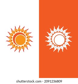 Sun Vector illustration Icon Logo Template design