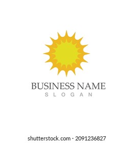 Sun Vector illustration Icon Logo Template design