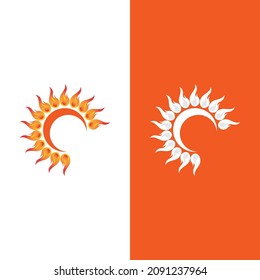 Sun Vector illustration Icon Logo Template design