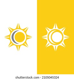 Sun Vector illustration Icon Logo Template design