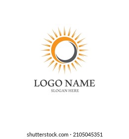 Sun Vector illustration Icon Logo Template design