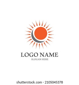 Sun Vector illustration Icon Logo Template design