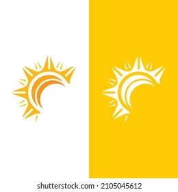 Sun Vector illustration Icon Logo Template design