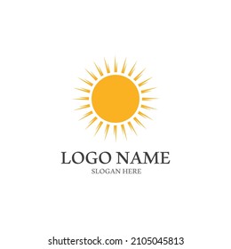Sun Vector illustration Icon Logo Template design